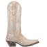 Фото #2 товара Dan Post Boots Frost Bite Metallic Snip Toe Cowboy Womens Silver Dress Boots DP