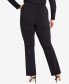 Фото #4 товара Plus Size Super Stretch Zip Tall Length Pant