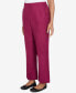 ფოტო #3 პროდუქტის Women's Wine Country Classic Slant Pocket Medium Length Pant