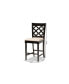 Ramiro Modern and Contemporary Transitional Wood Counter Stool Set, 2 Piece