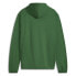 Фото #2 товара Puma Fit Taped Pwrfleece Lite Pull Over Hoodie Mens Green Casual Outerwear 52493