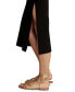 ფოტო #3 პროდუქტის Women's Rib-Knit Midi Skirt