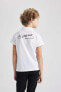 Фото #4 товара Erkek Çocuk T-shirt B6939a8/wt34 Whıte