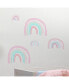 Watercolor Pastel Rainbow Nursery/Kids Wall Decals - Pink/Mint