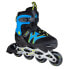 Роликовые коньки Skatelife Motion Adjustable Youth Inline Skates Сине-черный, EU 30-33 - фото #2