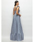 ფოტო #2 პროდუქტის Women's Marguerite Floral Corset Maxi Dress with Ruffle Straps & Skirt