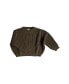 Toddler Boy and Toddler Girl Organic Cotton Chunky Sweater