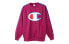 Фото #1 товара Толстовка Champion с логотипом C3-S001-M950, унисекс, фиолетовая, японский вариант