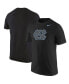 Фото #1 товара Men's Black North Carolina Tar Heels Logo Color Pop T-shirt