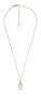 Fine Gold Plated Teardrop Mother of Pearl Necklace JF04248710