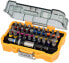 Фото #3 товара Dewalt DT7969, 32-Piece Screwdriver Bit Set, (for Screwdriving Work, Phillips, Pozi, Slotted, Hex, Torx and Security Torx, Compatible with TSTAK, Incl. Quick-Release Bit Holders), yellow, DT7969-QZ