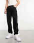 Фото #5 товара Bershka straight vintage jeans in black