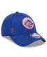 Фото #4 товара Men's Royal New York Mets 2024 Clubhouse 9FORTY Adjustable Hat