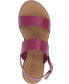 Фото #4 товара Women's Lavine Double Strap Flat Sandals