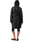 ფოტო #2 პროდუქტის Women's Kennedy Faux Leather Longline Jacket