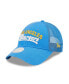 ფოტო #4 პროდუქტის Women's Powder Blue Los Angeles Chargers Team Trucker 9FORTY Snapback Hat