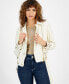 ფოტო #4 პროდუქტის Women's Olivia Faux-Leather Biker Jacket