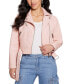 ფოტო #1 პროდუქტის Women's Patty Faux-Leather Asymmetrical-Zipper Biker Jacket