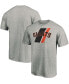Фото #1 товара Men's Heathered Gray San Francisco Giants Prep Squad T-shirt