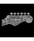 Фото #2 товара Big Boy's Word Art T-shirt - Guitar Head