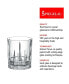 Perfect Serve Double Old Fashioned Glass Set, Set of 4, 13 Oz