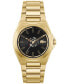 ფოტო #1 პროდუქტის Men's Reno Gold-Tone Stainless Steel Bracelet Watch 42mm