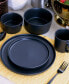 Фото #3 товара Luxmatte Matte Dinnerware Set of 20 Pieces