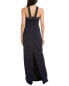 Emily Shalant Crystal Bow Gown Women's