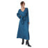 SALSA JEANS 125382 Multifunctional Cross-Over Dress Long Sleeve Long Dress