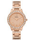 Фото #1 товара Часы Fossil Jesse Rose Gold Stainless Steel Watch 34mm