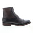 English Laundry Ardley EL2472B Mens Gray Leather Lace Up Casual Dress Boots 9