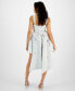 Фото #2 товара Платье Avec Les Filles мини бархатное с луком для женщин