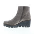 Фото #3 товара Gabor 34-780-19 Womens Gray Suede Slip On Ankle & Booties Boots 40.5