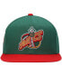 Men's Green, Red Seattle SuperSonics Hardwood Classics Snapback Hat