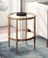 Hera Antique Round Side Table