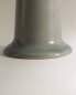 Stoneware candleholder