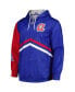 Men's Royal Atlanta Braves Undeniable Full-Zip Hoodie Windbreaker Jacket