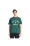Фото #1 товара Футболка New Balance Lifestyle Erkek T-Shirt MNT1402-GRN Yeşil