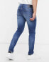 Фото #2 товара Tommy Jeans austin slim tapered jeans in mid wash