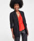 Фото #1 товара INC International Concepts Petite Menswear Blazer, Created for Macy's