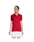 Фото #1 товара Women's School Uniform Tall Short Sleeve Mesh Polo Shirt