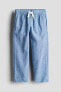 Фото #1 товара Linen-blend Pull-on Pants