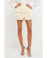 Фото #6 товара Women's Chiffon Pleated Skort