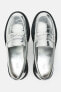 Metallic loafers