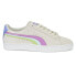 Фото #1 товара Puma Suede Classic Triplex Lace Up Womens White Sneakers Casual Shoes 38745801