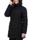 ფოტო #4 პროდუქტის Women's Hooded Packable Puffer Coat