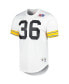 Men's Jerome Bettis White Pittsburgh Steelers Retired Player Name and Number Mesh Top