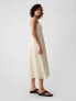 Фото #14 товара Linen-Blend Midi Dress