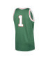 Men's Oscar Robertson Green Milwaukee Bucks 1970-71 Hardwood Classics Swingman Jersey Зеленый, Small - фото #5