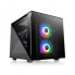 Фото #3 товара Thermaltake Divider 200 TG - Micro Tower - PC - Black - micro ATX - Mini-ITX - SPCC - 18.5 cm